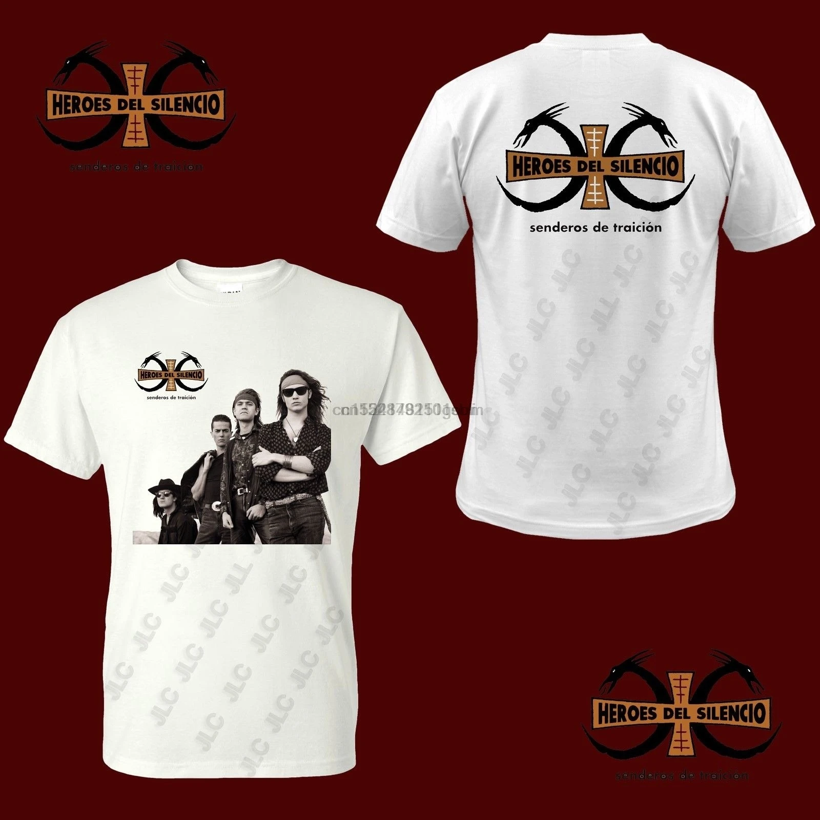 

Heroes Del Silencio Bumbury T-Shirt (Sizes S-4XL) Ready to ship! Women tshirt