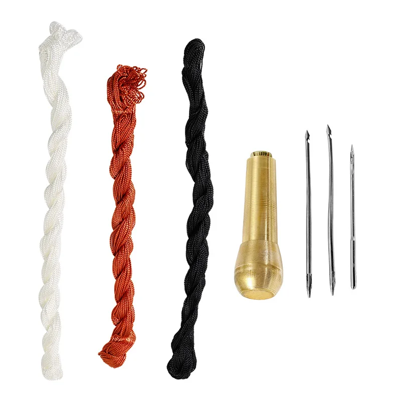 Нейлоновая швейная нить для обуви кожаная вощеная портативная Кожаная ремесло