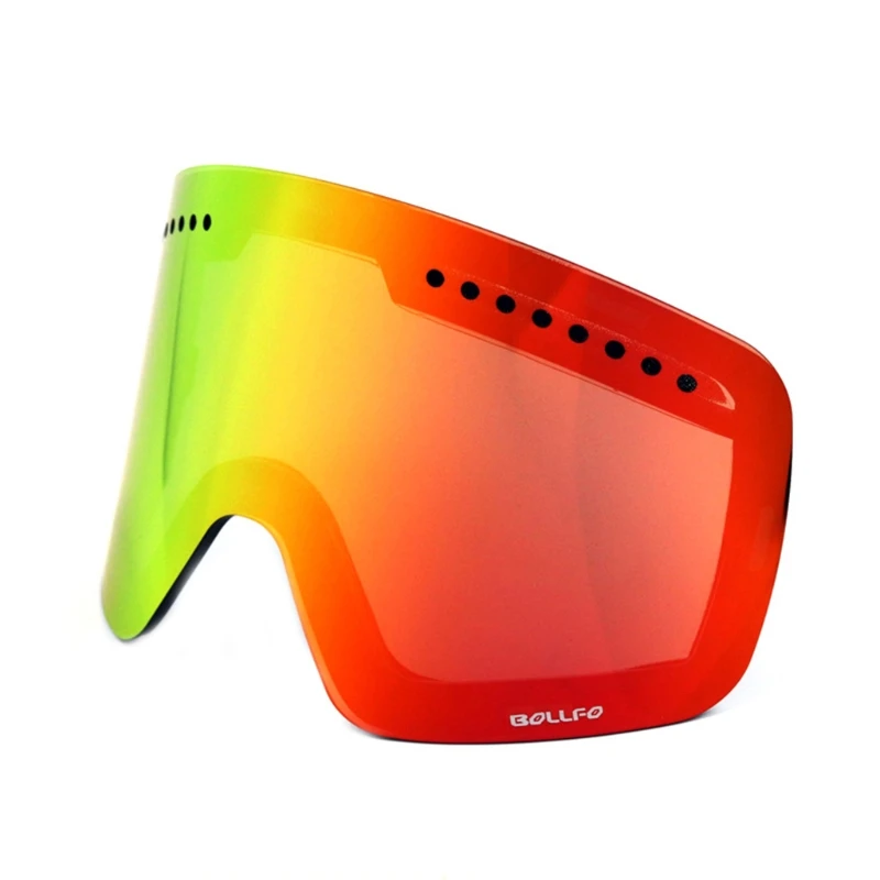 

Ski Goggles with Magnetic Double Layer Detachable Lens Anti-fog UV Sunglasses