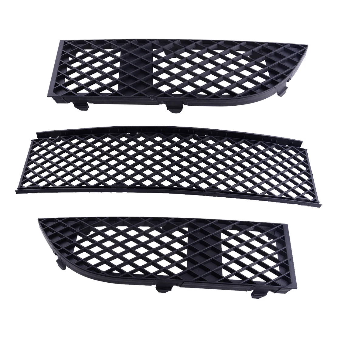 

51117135563 3Pcs/Set Car Front Bumper Lower Grille Fit For BMW 7 Series E65 E66 LCI 2005 2006 2007 2008 51117135564 51117135573
