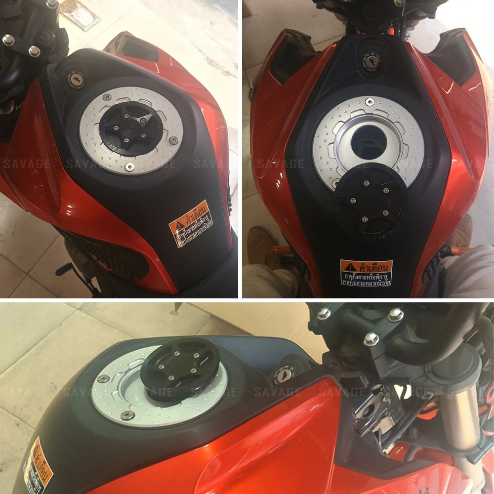 

Gas Fuel Tank Cap For KAWASAKI Z125 Z750 Z750R Z800 Z1000 Z1000SX Z1000R ZZR 1400/1200/600 GTR CONCOURS 14 Motorcycle CNC Cover