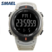 smael brand 0915 mens sports watches mens military army watch 50m waterproof digital led electronics wristwatches male clock