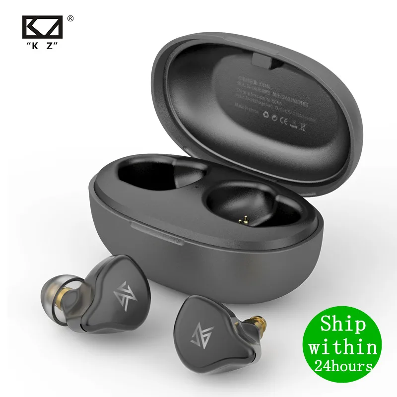 TWS наушники KZ S1D S1 с поддержкой Bluetooth 5 0 и системой ШПД|Наушники гарнитуры| |