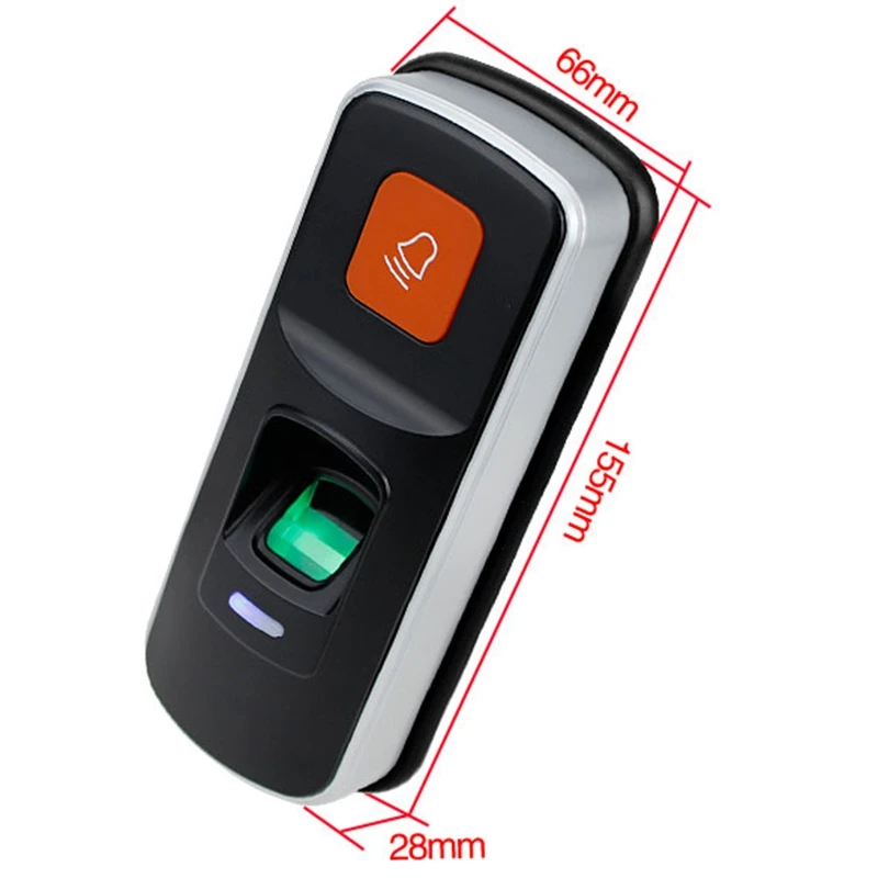RFID автономный считыватель отпечатков пальцев Блокировка доступа Управление