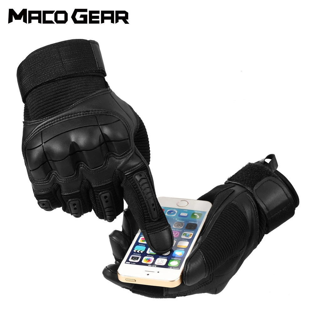 Tactical Cycling Touch Screen Gloves Men Army Training Climbing Wearproof Skiing Shooting Antiskid Bike Work Full Finger Mittens