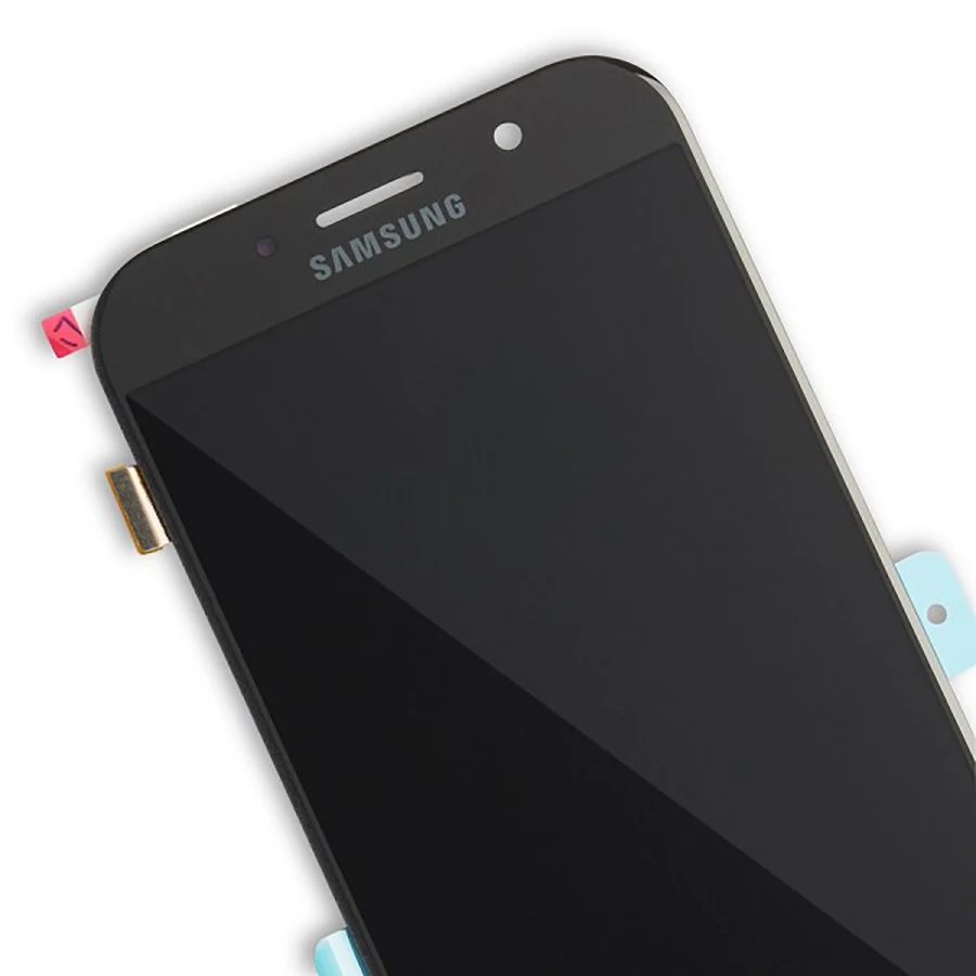 ЖК-дисплей Super AMOLED для Samsung Galaxy A7 2017 A720 A720F A720M с сенсорным экраном и дигитайзером в