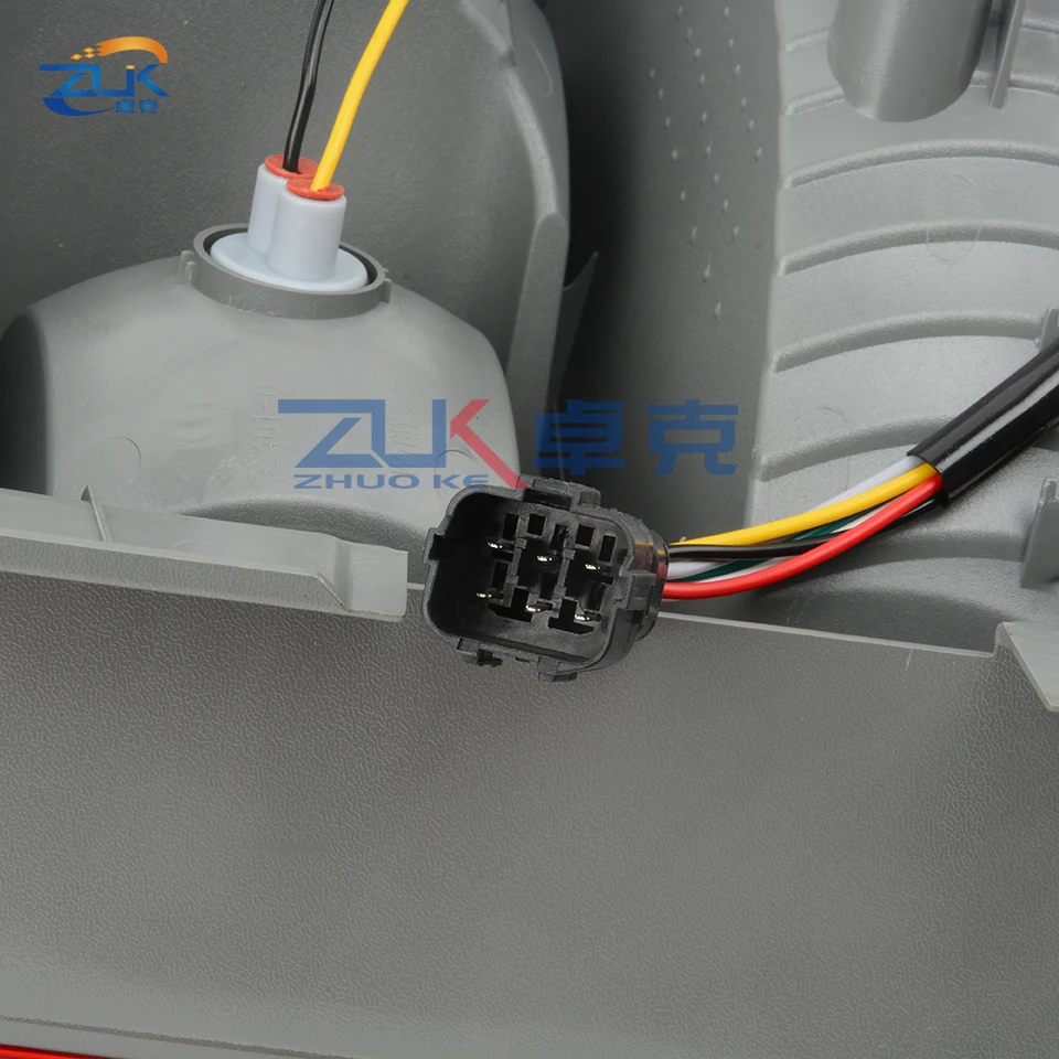 

ZUK Car Accessories Tail Lamp Tail Light For KIA SPORTAGE 2007 2008 2009 2010 2011 2012 Rear Brake Light Stop Lamp With Bulbs
