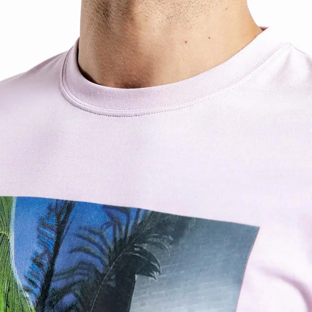 SIMWOOD новинка 2020 летняя футболка мужская короткий рукав 100% хлопок принт