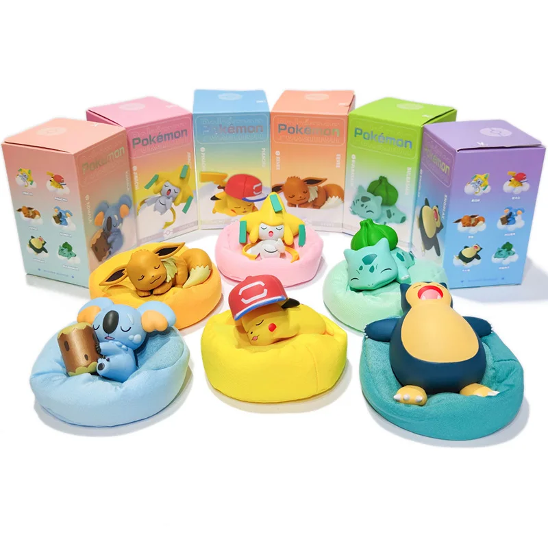 Милая плюшевая кукла Takara Tomy Pokemon анимационная периферическая Подвижная модель с