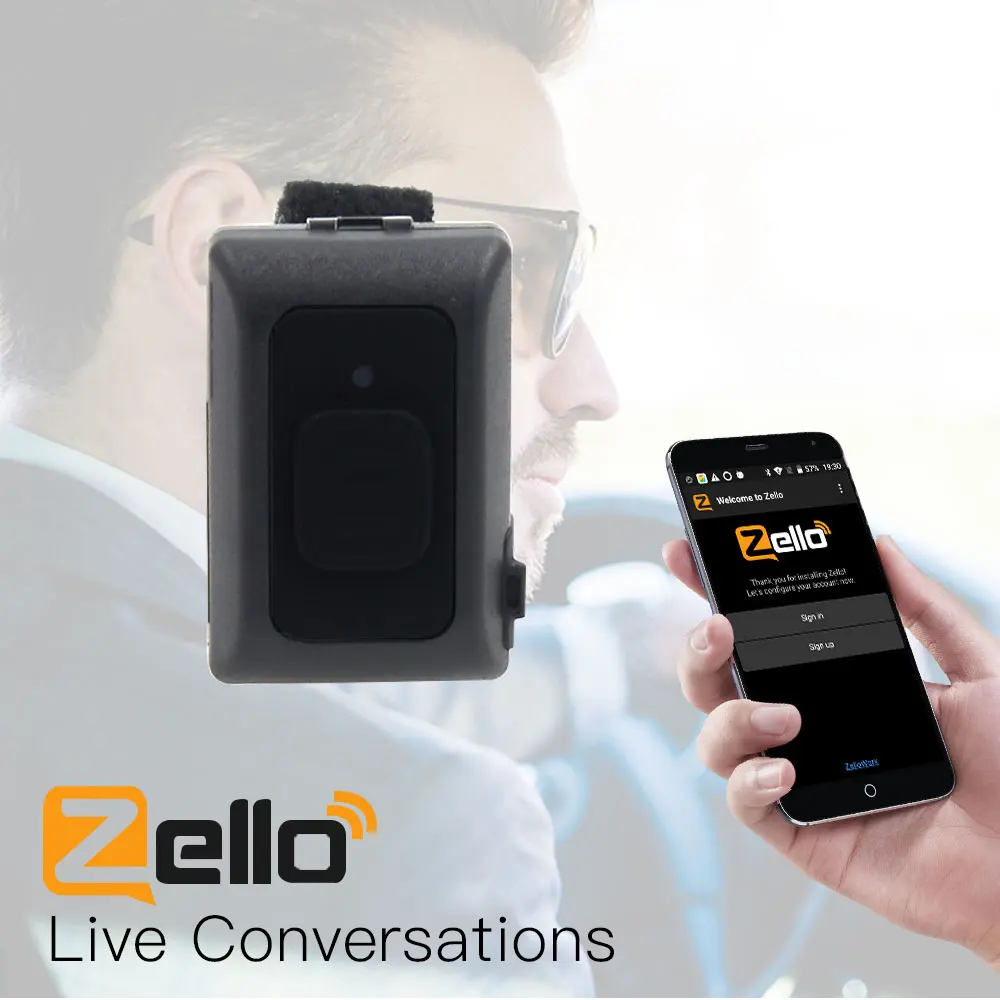 Беспроводной Bluetooth PTT контроллер Hands-free Walkie Talkie кнопка для Android IOS мобильный