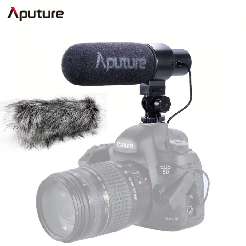 Микрофон Aputure V Mic D1 направленный конденсаторный микрофон для цифровых зеркальных
