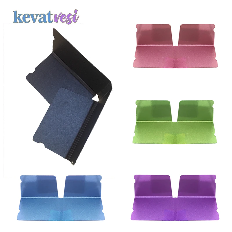 

10pcs Portable Mask Holder Folder Mask Storage Clip Dust-proof Face Mask Storage Case Disposable Masks Temporary Container