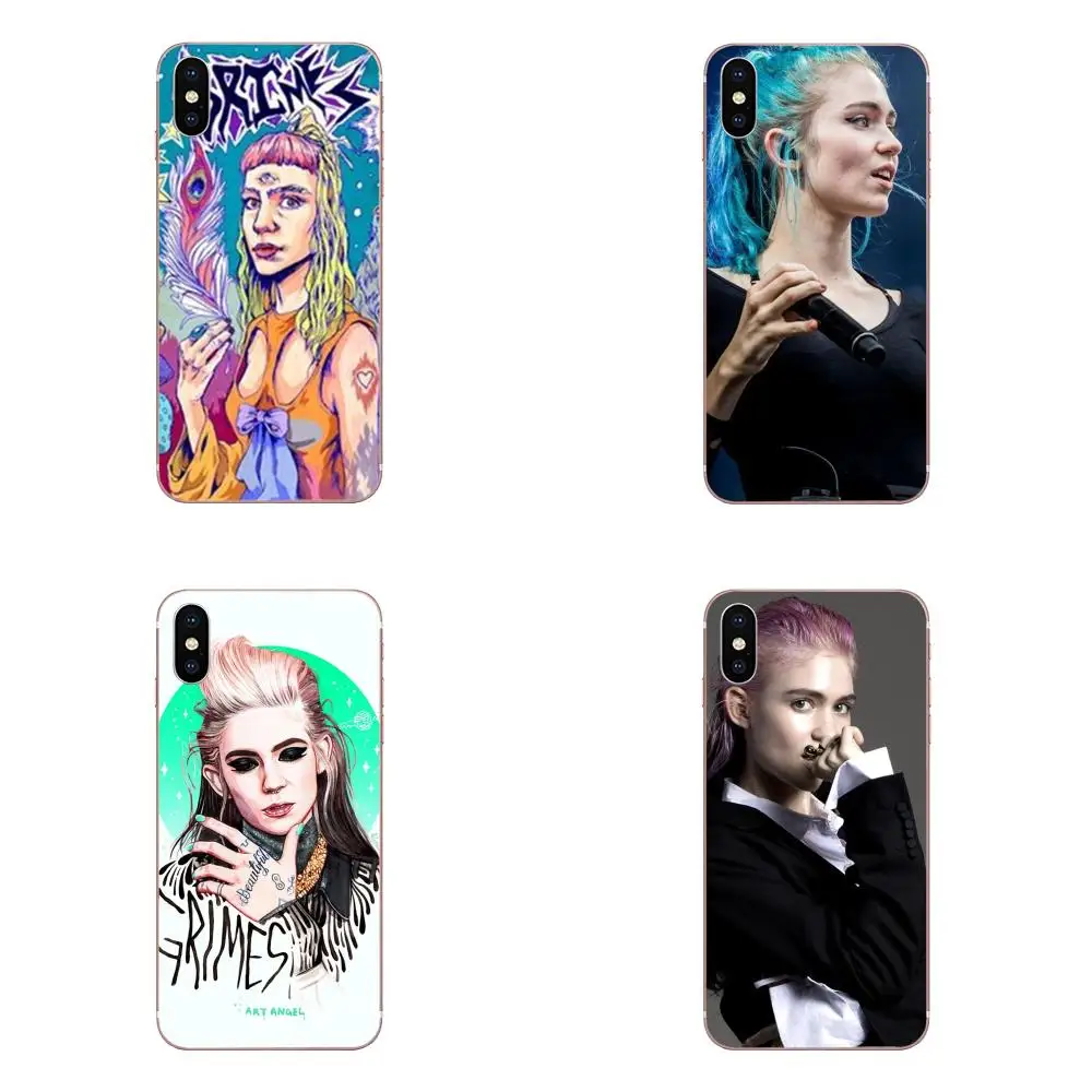 Чехол для телефона sony Xperia Z Z1 Z2 Z3 Z4 Z5 compact Mini M2 M4 M5 T3 E3 E5 XA XA1 XZ Premium Singer Grimes Musician |