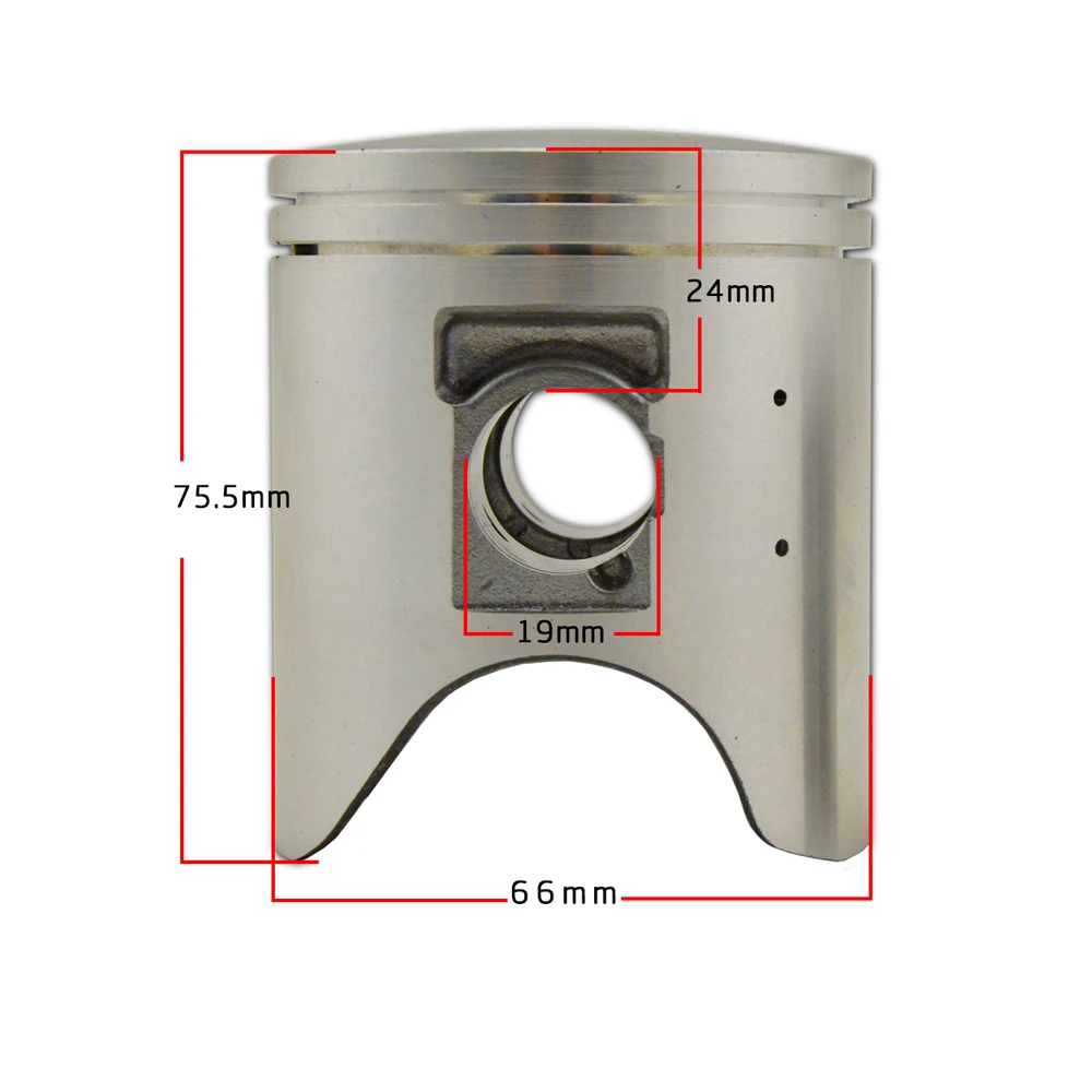 66 мм набор поршневых колец для мотоцикла запчасти внедорожных двигателей