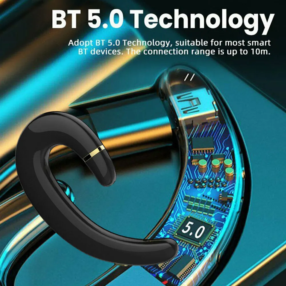 

Universal Bone Conduction Earphone Wireless Bluetooth 5.0 Sports Stereo Headset For Laptop Tablet For Xiaomi For Iphone 7 8 X