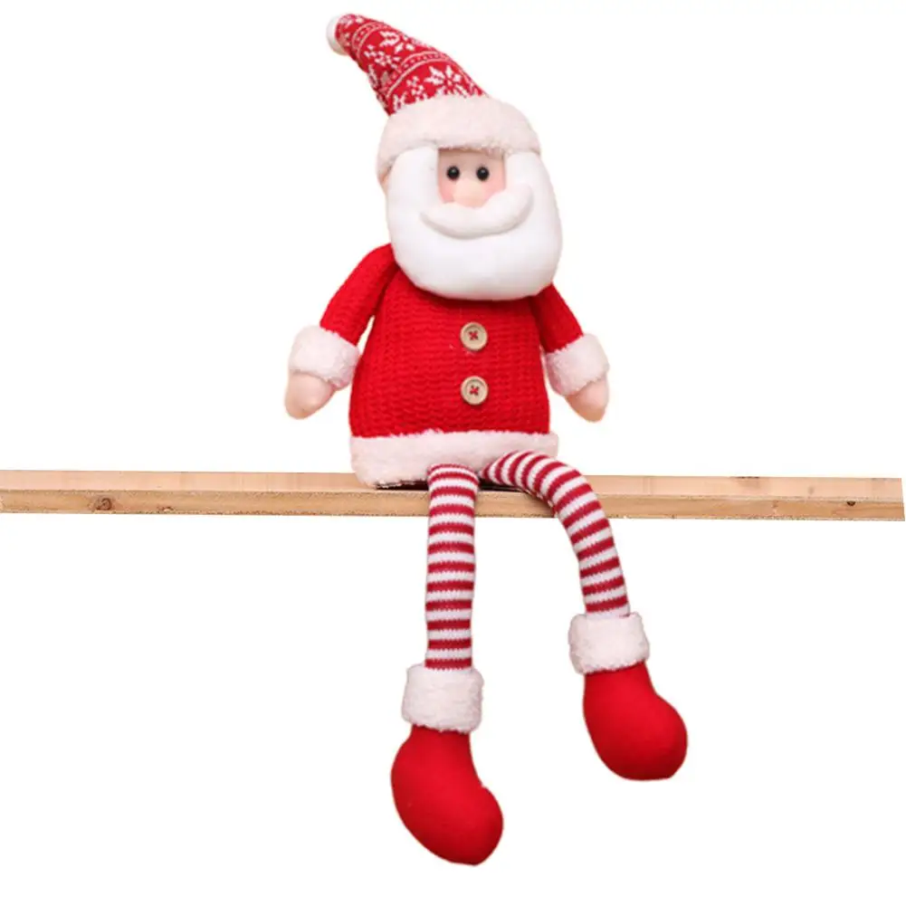 Большой размер Рождественская кукла Санта Клауса Рождественское украшение для