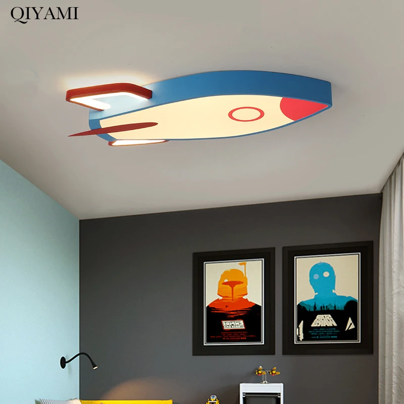 Самолет дистанционное управление затемнение лампы для детской спальни кабинет