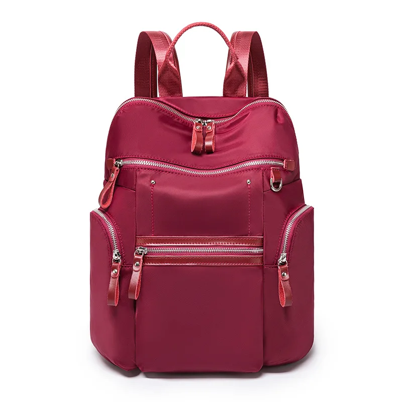 

Backpack2020 simple Oxford cloth fashion women's backpack multi function large capacity travel computer backpack