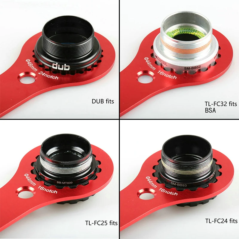 DECKAS 4 в 1 каретка гаечные ключи Tool велосипед BB ключ для ремонта SRAM DUB BSA / FC-25 FC-24 DUB-BSA