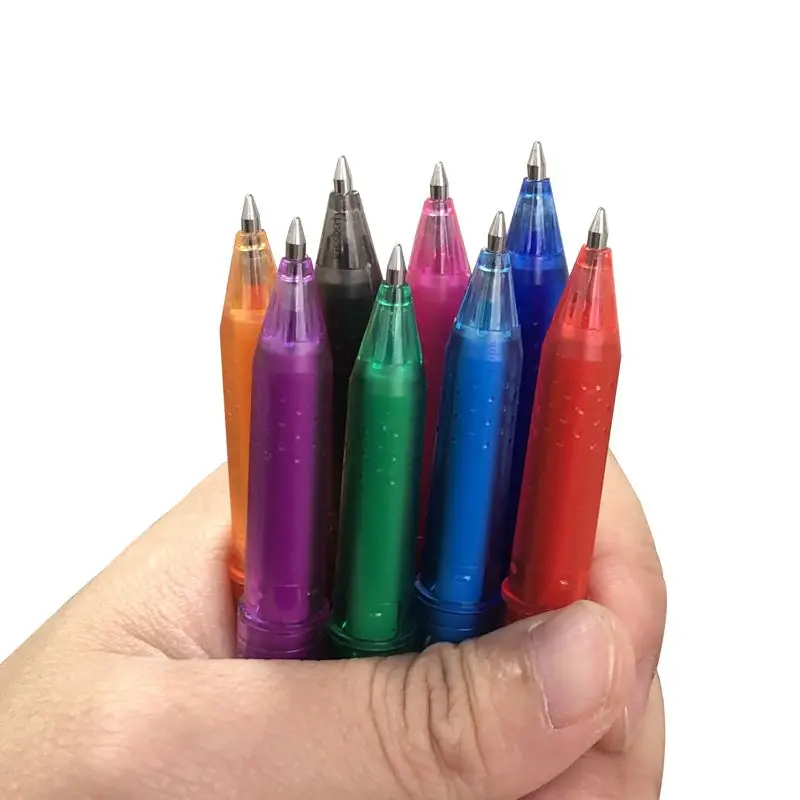 0.5mm Erasable Pen Colorful Drawing Tools Student Writing Office Stationery Black/Red/ Blue/Green/Pink/Orange/Purple Gel Pen images - 6
