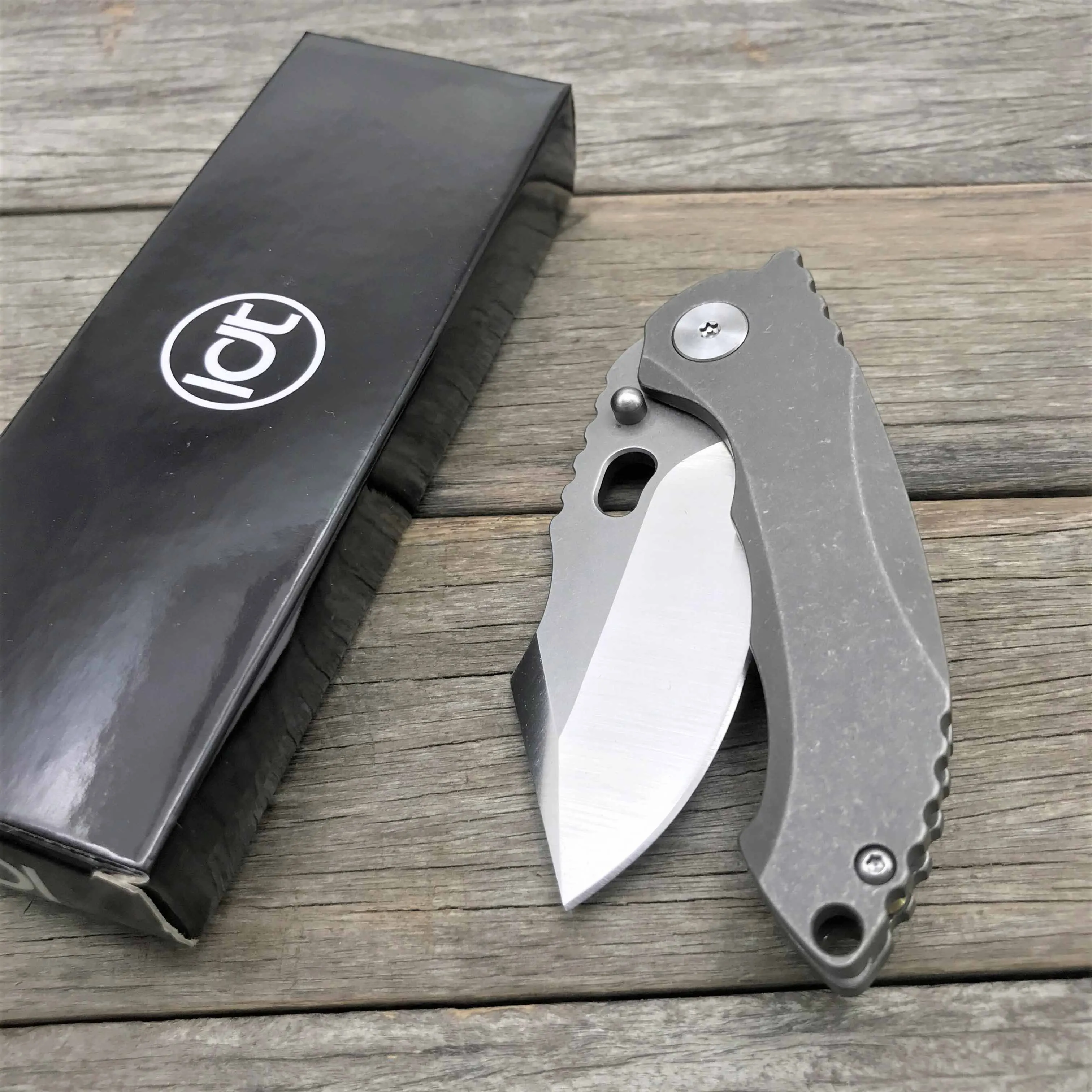 Складной карманный нож LDT TG04 лезвие S35VN титановая ручка складной для охоты