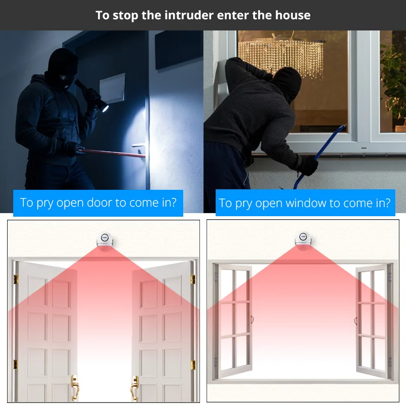 Система сигнализации KERUI P6 беспроводная система безопасности для дома и гаража 125