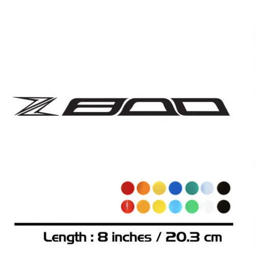 

2 X New Sales motorcycle bike Fuel tank Wheels Fairing notebook Luggage helmet MOTO Sticker decals For KAWASAKI Z800