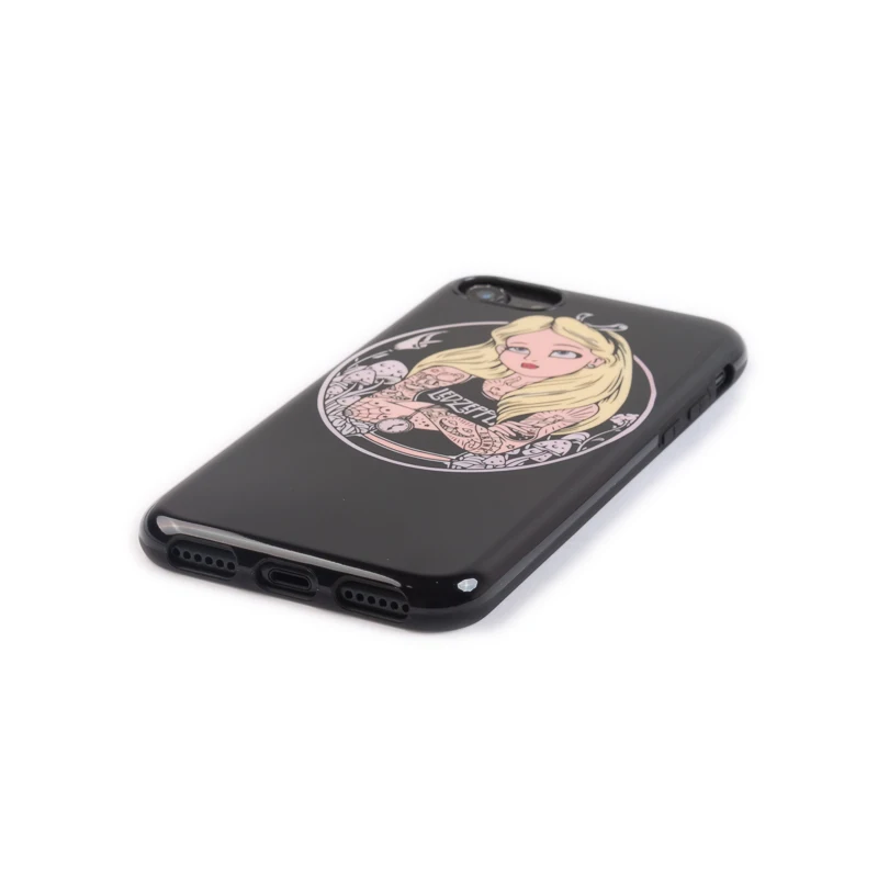 Роскошный глянцевый мягкий силиконовый чехол IMD для Apple iPhone 7 8 Plus X 10 XS Max XR 6S 6 с