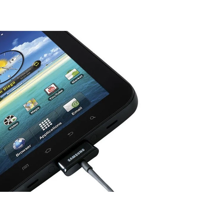 Оригинальный кабель для планшета Samsung 30 pin Galaxy P1000 Tab 10 1 8 9 P1010 P7300 N8000 P3100 N7500 м USB