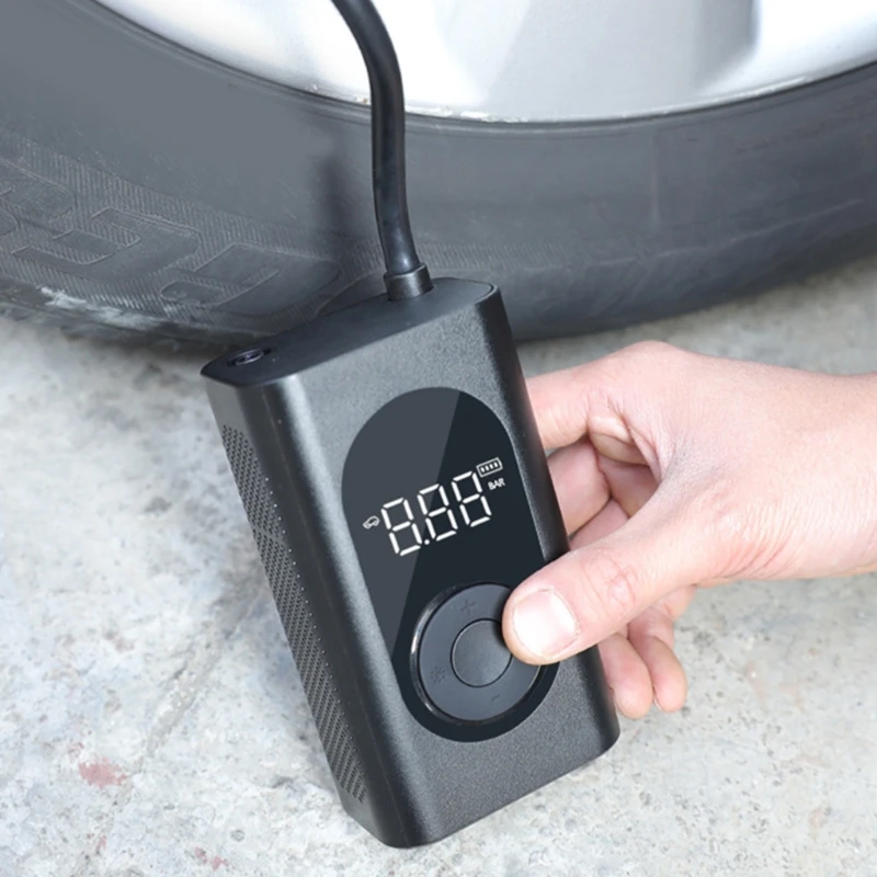 

Wireless Rechargeable Battery Air Mattress Pump, Portable Air Pump Mini Inflator Pump for Car Motorcycle Drop shipping