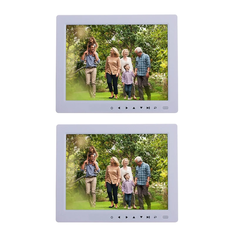 

Digital Picture Frame 10 Inch HD Multifunctional Digital Photo Frame with Contact Buttons Electronic Album Photo