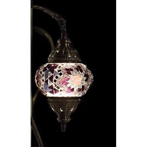 Турецкая лампа Тиффани 2021 мозаичное витражное стекло бохо Марокканский Фонарь