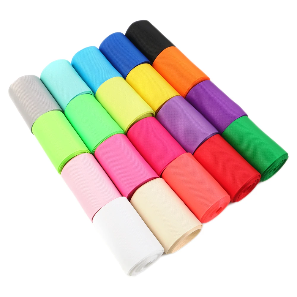 

Лента Grosgrain, 24 цвета, s, 10 ярдов, 3 дюйма, 75 мм, светлая ткань, лента для рукоделия, бант для волос, домашняя упаковка, подарочная упаковка, сделай сам, 10Y40734