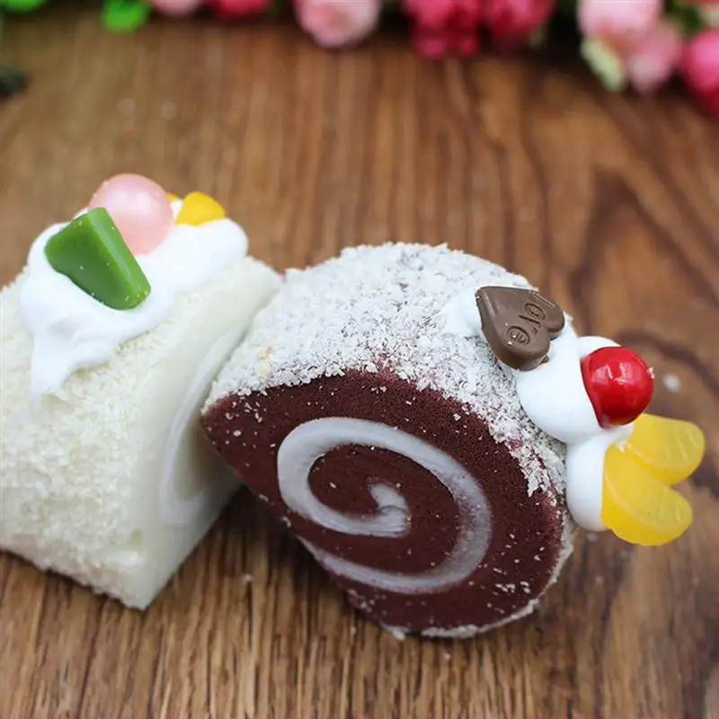 1 шт. искусственное пирожное украшение имитация реалистичной пищи искусственной