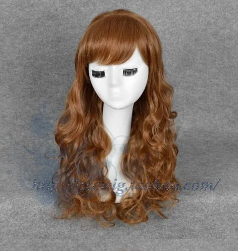 High Quality Movie Hermione Jean Granger Cosplay Wig Brown Curly Heat Resistant Synthetic Hair Cosplay Costume Wigs + Wig Cap