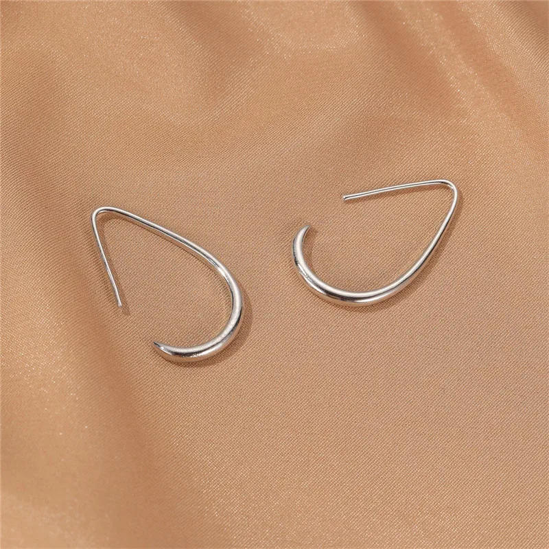 Простой Южная Корея в форме капель воды сережка элегантное крутое универсальные
