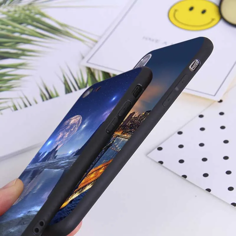 Для iPhone 7 11 pro max XR X 6S 8 XS MAX 6 plus SE 5S Мягкий силиконовый чехол для телефона городской