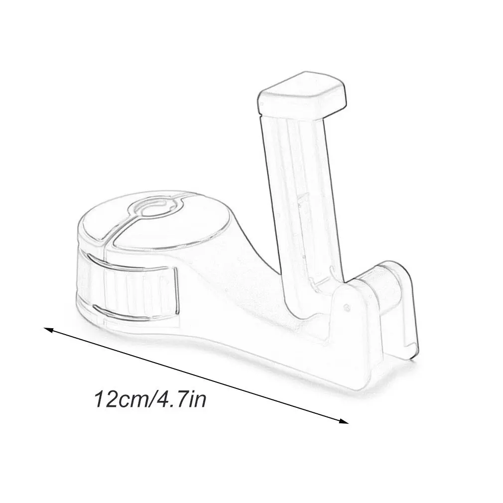 

Car Hooks Auto Back Seat Hooks With Phone Holder Universal Vehicle Car Headrest Hooks Hook With Lock And Phone Groceries