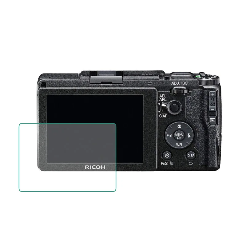 Защитная пленка из закаленного стекла для цифровой камеры Ricoh GR GRII GRIII GR2 GR3 Mark II III защита экрана LCD защитная пленка
