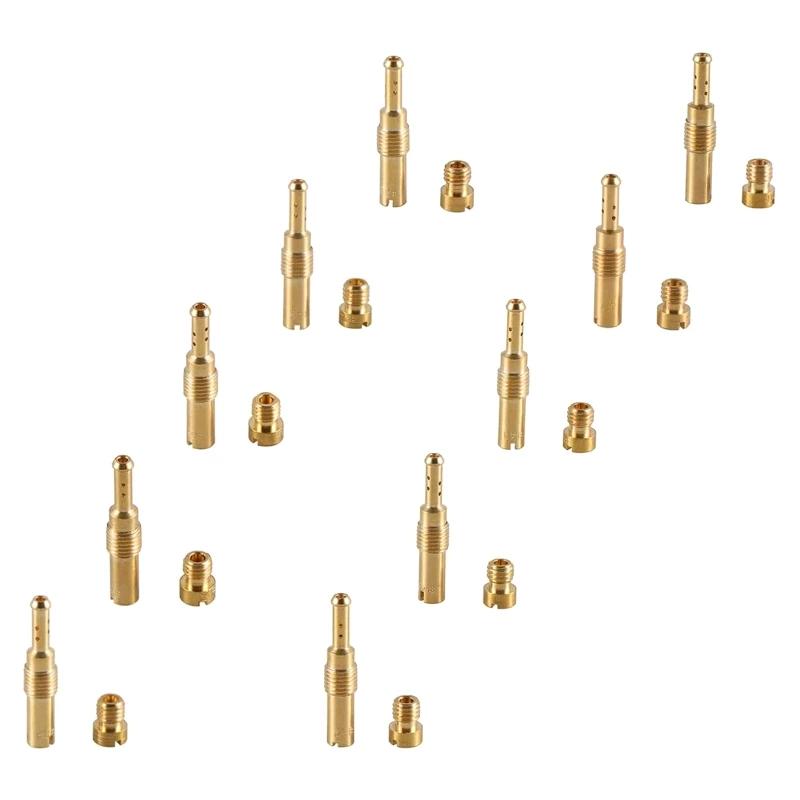 

10Pcs Carburetor Main Jets kit & 10Pcs Slow Jets for PWK Keihinm OKO CVK Dropshipping