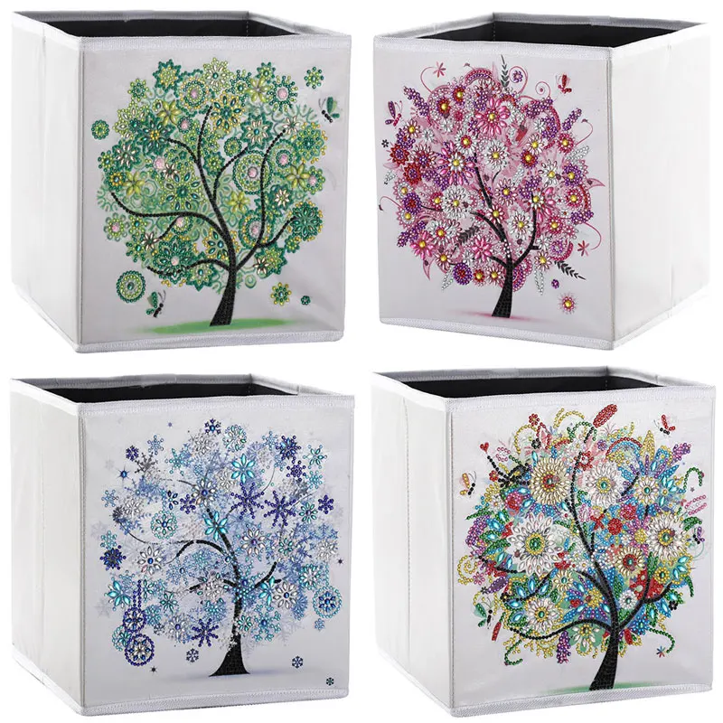 

DIY Diamond Painting storage box Special Shaped Diamond Mosaic Household items For Bedroom Cross Stitch Embroidery Diamond Art