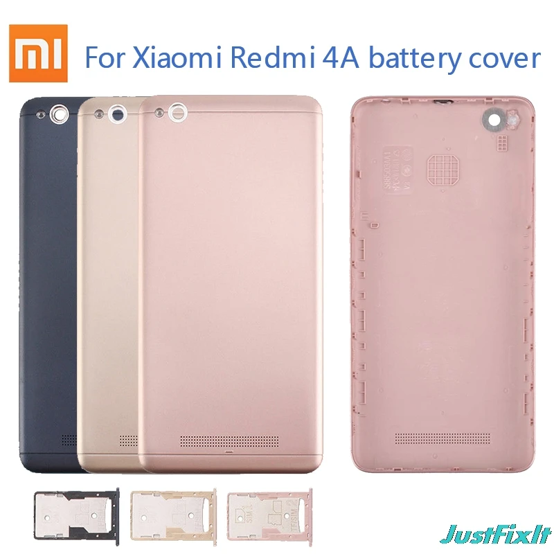 Оригинальный чехол для Xiaomi Redmi 4A крышка батареи задняя дверь корпуса Задняя