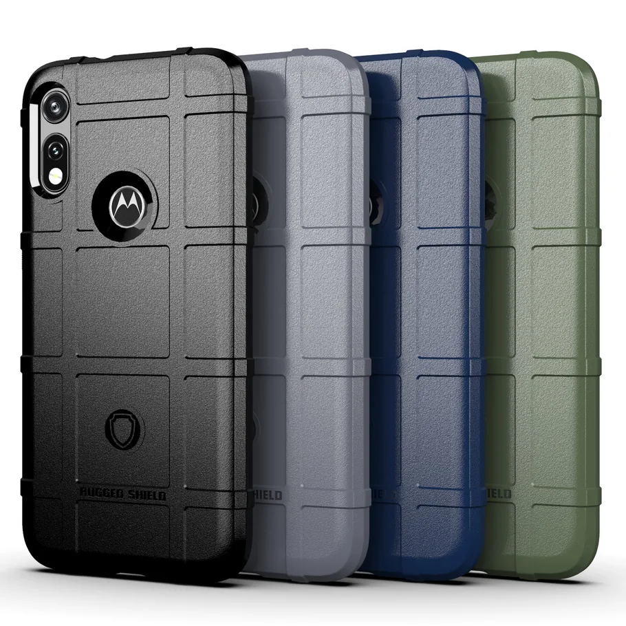 

For Motorola Moto E 2020 case Moto one action Vision G power Rugged shield back cover Rubber case for MOTO G8 Power Lite Hyper