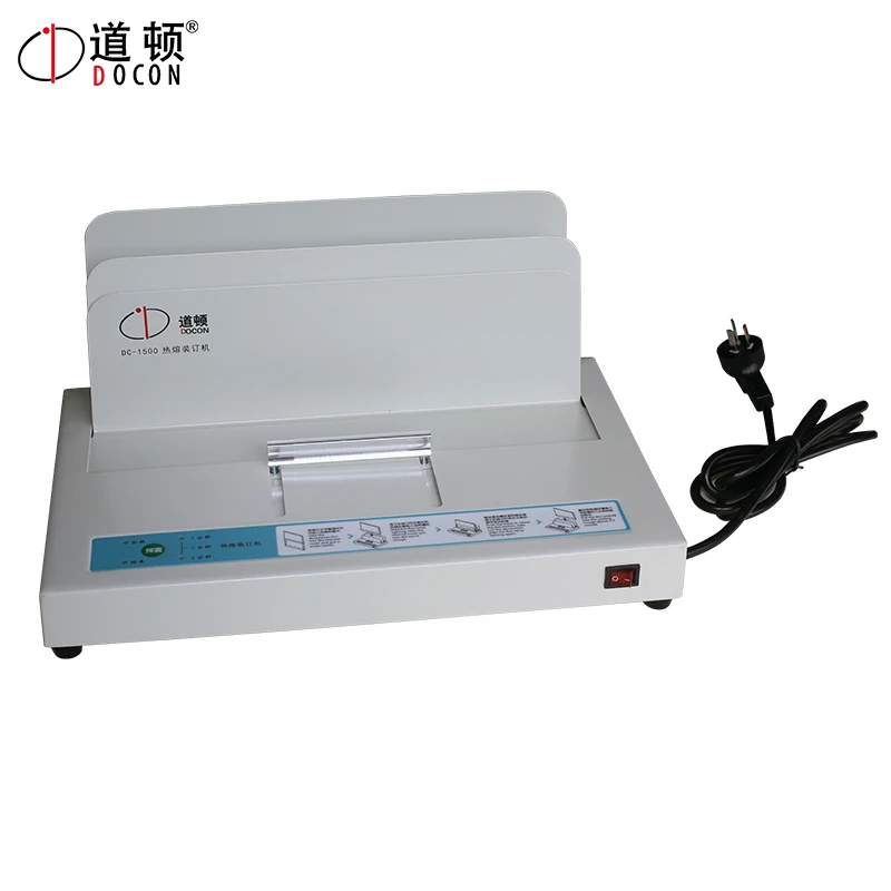 Небольшая машина для переплета клея desktopThermal электрическая обложки