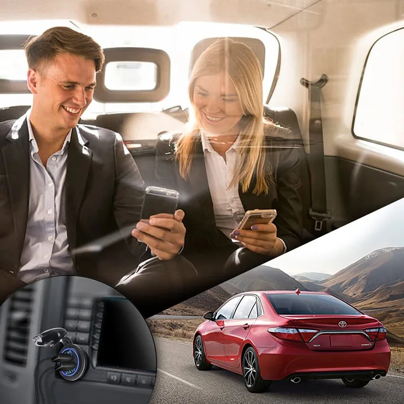 Зарядное устройство с двумя USB-портами водонепроницаемый адаптер для автомобиля