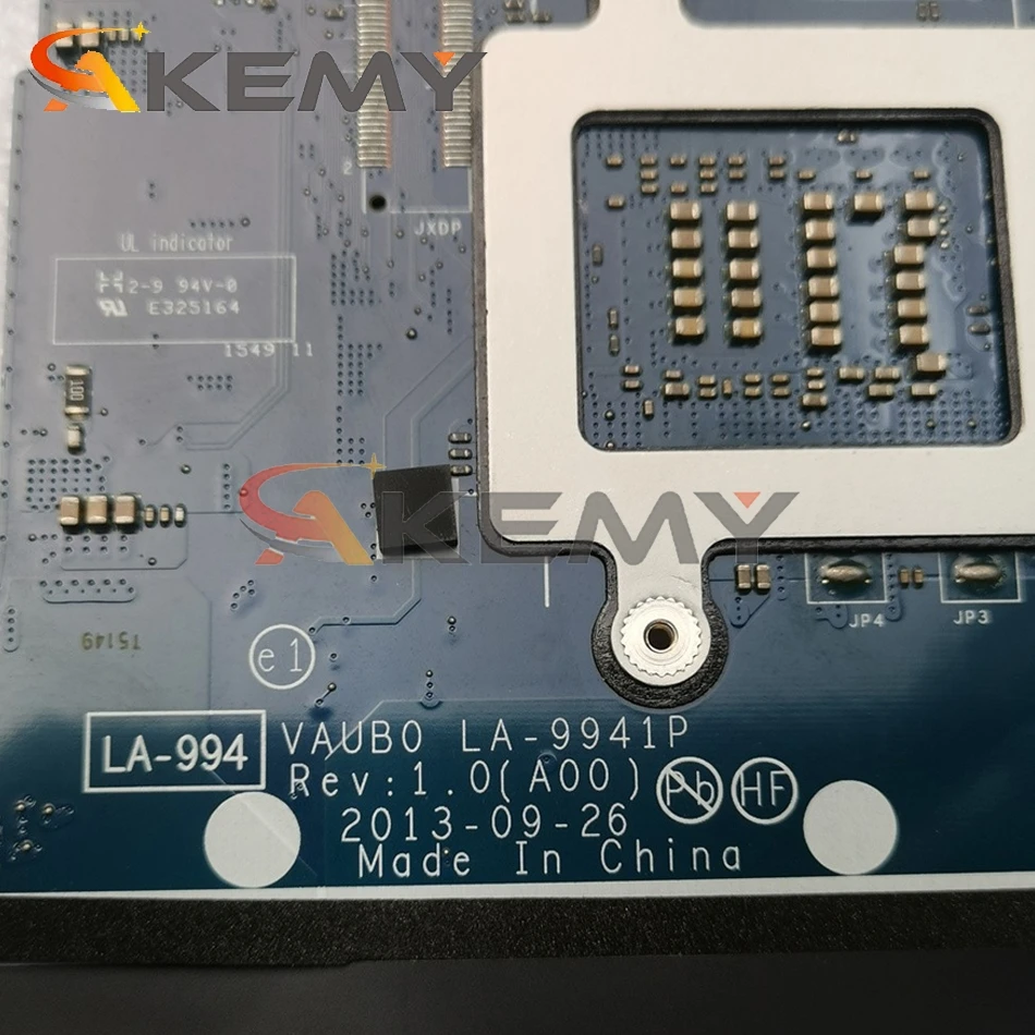 

Akemy I7-4712HQ K1100M 2GB FOR DELL Precision M3800 Laptop Motherboard VAUB0 LA-9941P CN-097F45 97F45 Mainboard 100%Tested