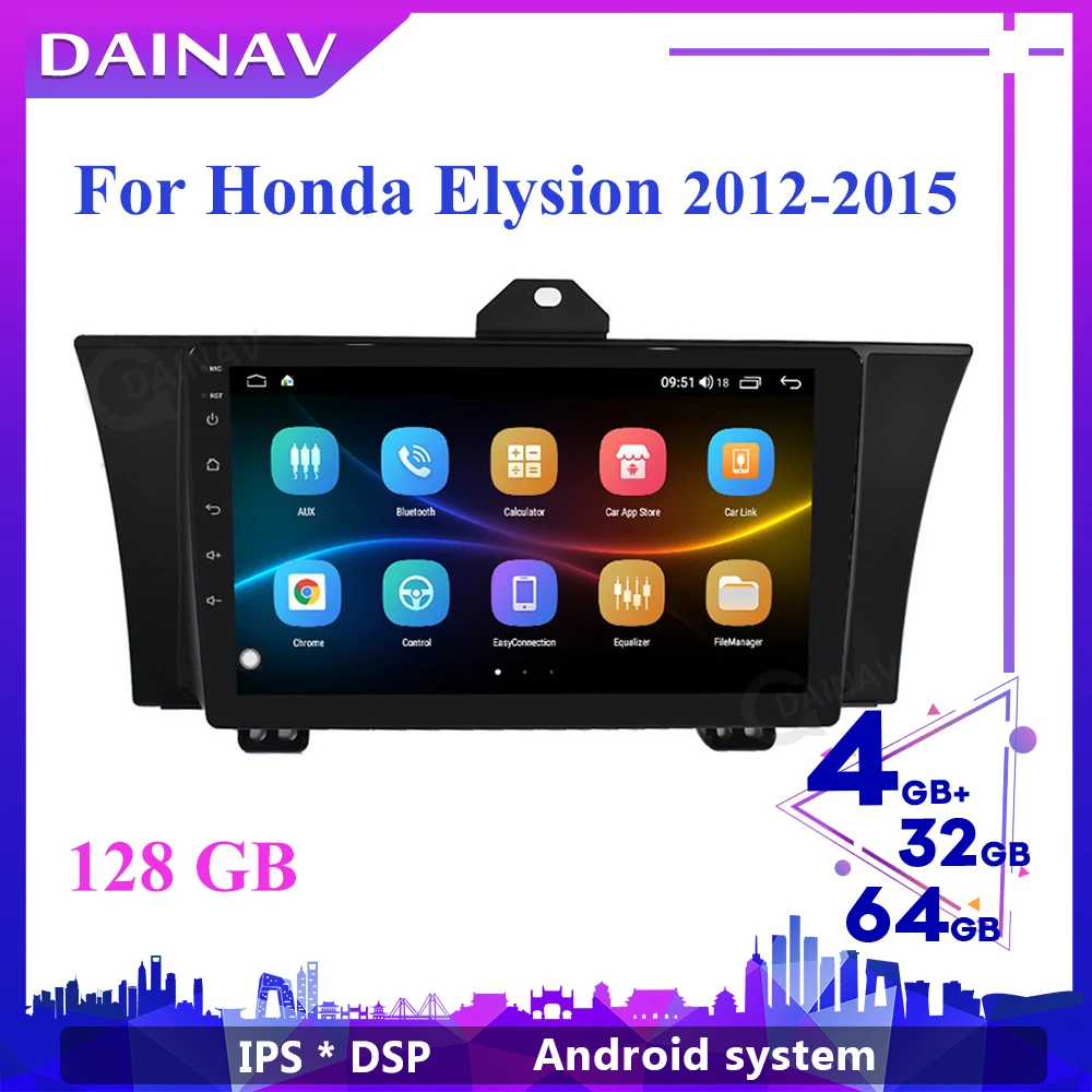 

Автомагнитола 2 Din, 6 + 128 ГБ, Android, для Honda Elysion 2012, 2013, 2014, 2015