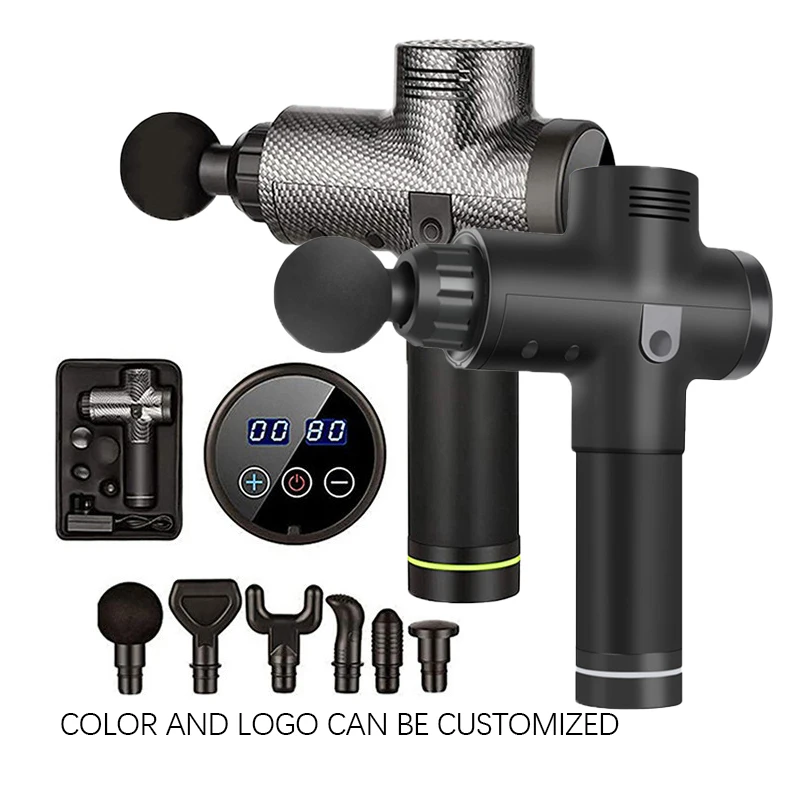 

Professional Massageador Vibrators Fascia Gun Corporal Vibrators For Women High Pressure Stock Muscle Relief Handhold Fascia Gun