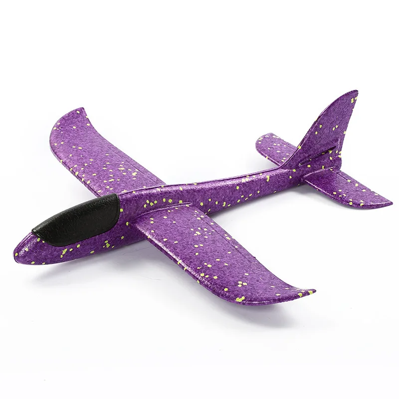 48 см DIY ручной бросок Летающий планер игрушки самолеты для детей пены модель