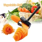 Овощерезка, пластиковый спиральный нож, слайсеры, Овощечистка, устройство для фруктов, кухонный гаджет, аксессуары, кухонные инструменты для приготовления пищи, гаджеты WB 090